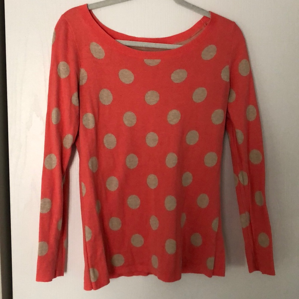 Polka dot sweater